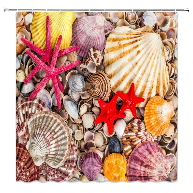 

Shower Curtain – Ocean beach scenery-180*180cm, 501 Original