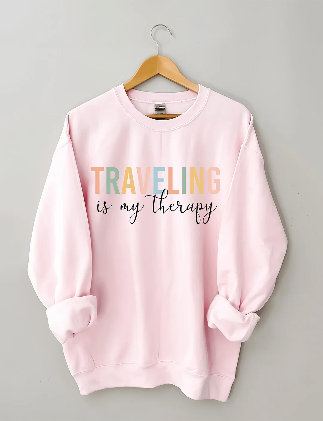 Travel Is My Therapy Sweatshirt