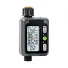 Sprinkler Timer with Easy Installation Rain Sensing Programmable Hose Faucet Controller IPX5 Waterproof for Plant Yard Lawns Outdoor (English Version)