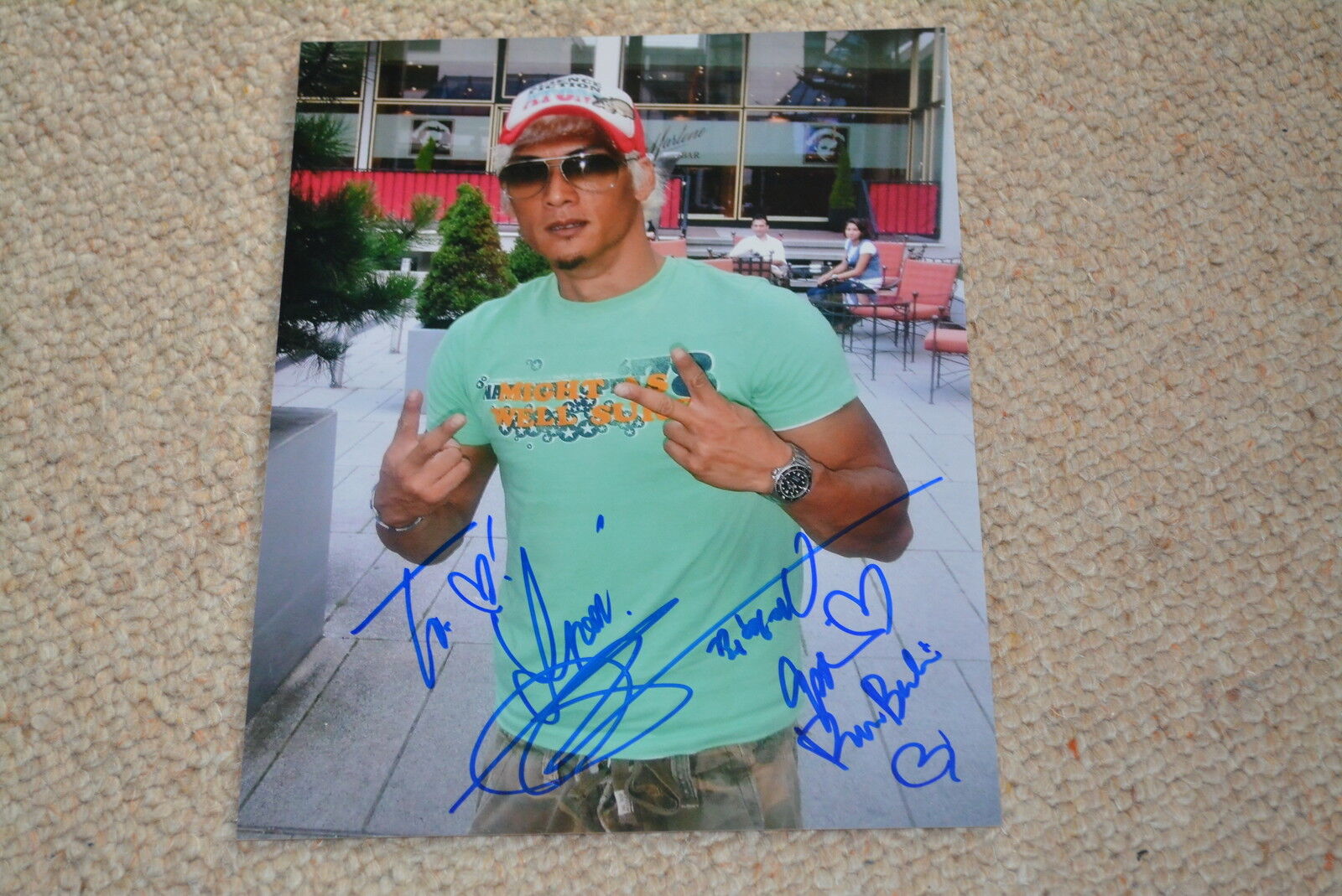 JOON PARK signed autograph In Person 8x10 20x25cm KOREAN g.o.d. ???