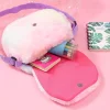 Kids Baby New Cartoon Style Unicorn's Plush Shoulder Bag