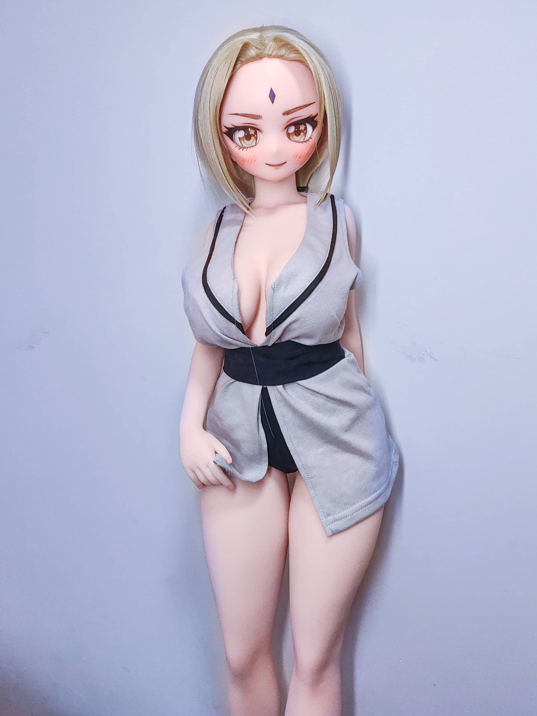CLM 85cm (2.79')/2.79ft Blonde Anime Girl Mini Love Doll-Reyna (NO.755) CLM Littlelovedoll