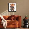 Cute Yak - 18CT Stamped Cross Stitch - 40*45cm - Animal