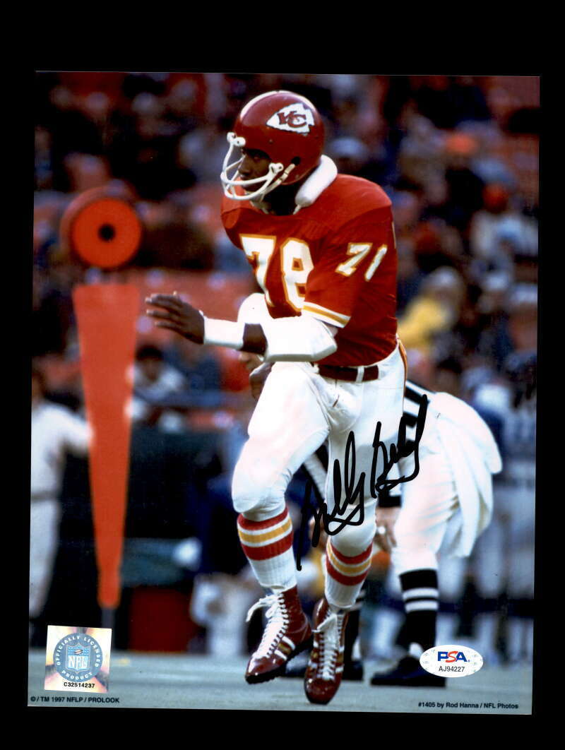 Bobby Bell PSA DNA Coa Signed 8x10 Photo Poster painting Chiefs Autograph