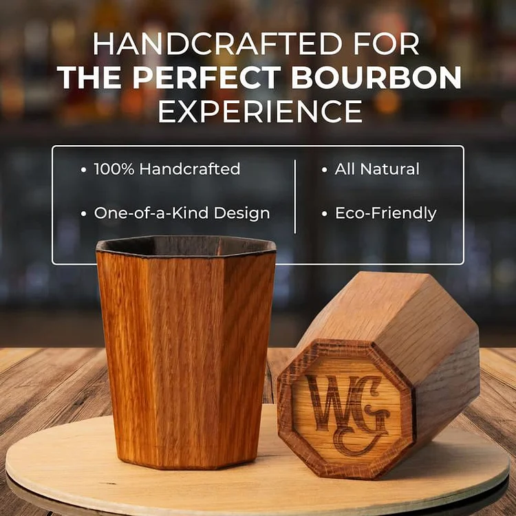 🔥Récipient à boire fait main et carbonisé - Verre à whisky idéal pour la consommation de whisky🥃