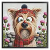 Dog-14CT Stamped Cross Stitch Egyptian Cotton 65*65cm/25.59*25.59in(Big Size) tapestrymarket