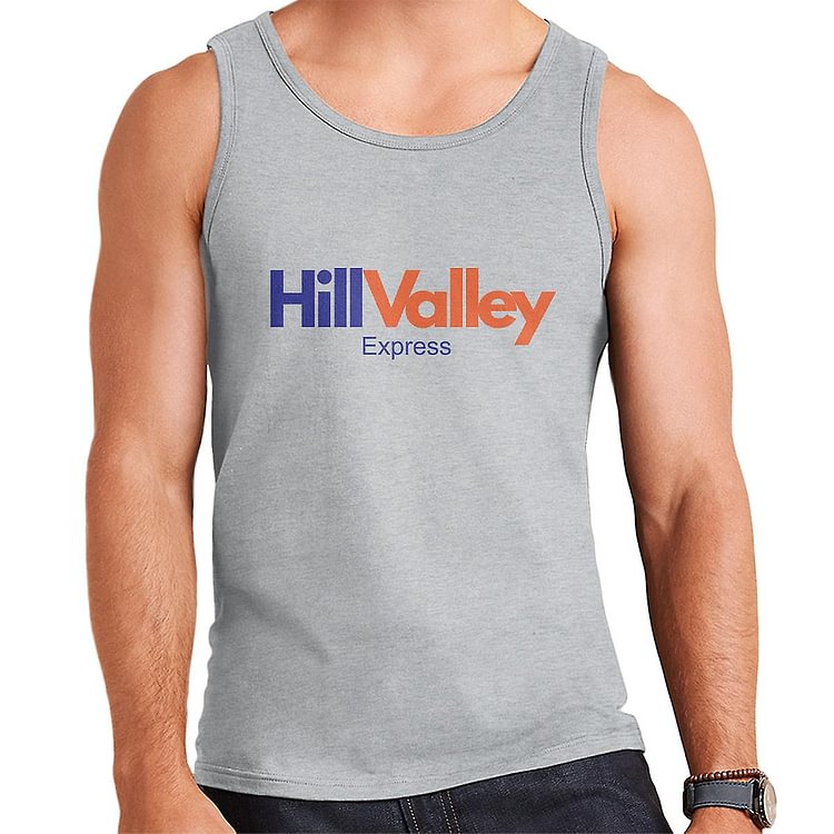 Fedex Logo Hill Valley Back To The Future Men's Vest