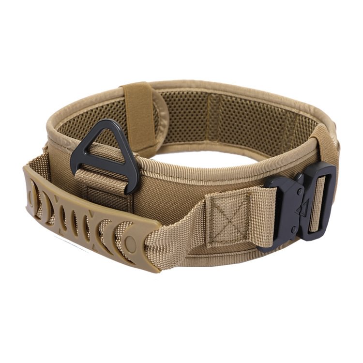 2.7″  Double Iron Buckle Tactical Dog Collar