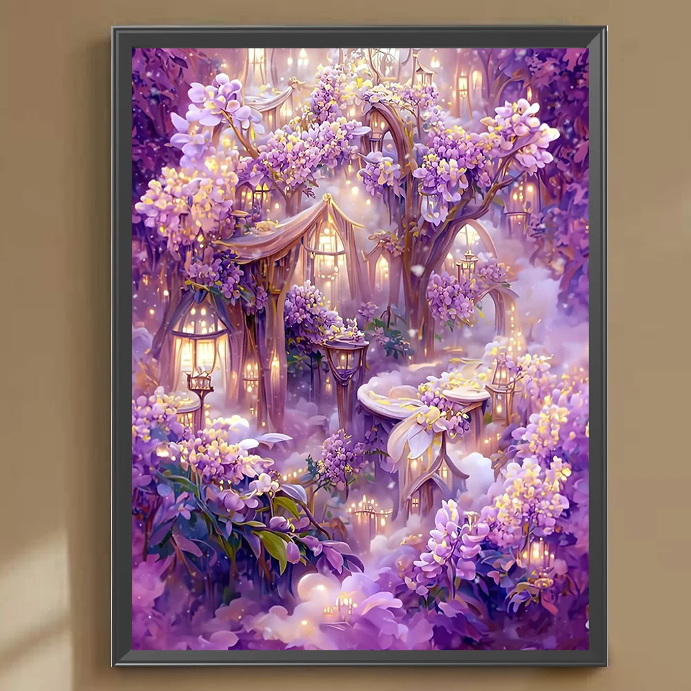 Partial AB Diamond Painting - Full Square Drill -Dreamland(Canvas|35*45cm)