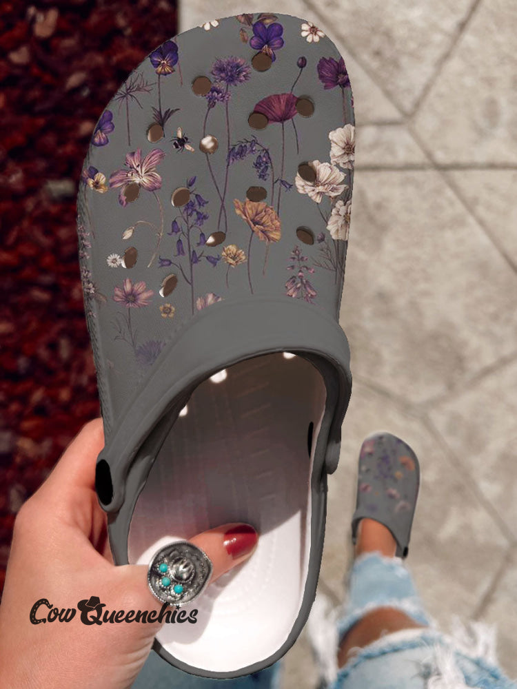 Floral Casual Shoes Multicolor / 36