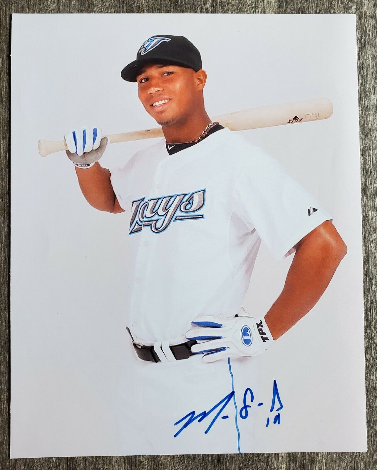 Anthony Gose Signed 8x10 Photo Poster painting Toronto Blue Jays RAD