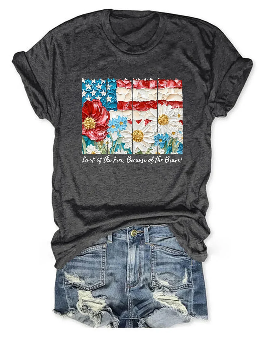 American Flag 4th Of July T-shirt