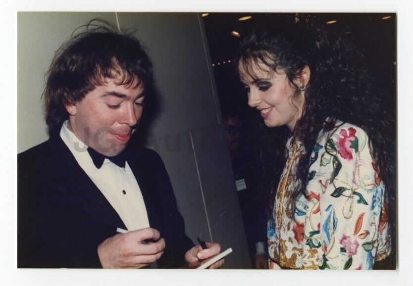 Andrew Lloyd Webber, Sarah Brightman - Unpublished Photo Poster paintinggraph by Peter Warrack