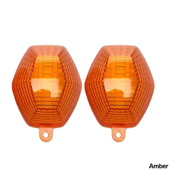 New 2pcs Motorcycle Housing Cover Turn Signal Indicator Light Lens Fit for Suzuki Dl650 Dl1000 V-strom Clear