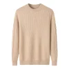 Winter Men Sweater 100% Cashmere Warm Pullover Mens Clothes Thick Smart Casual  Business  O-Neck  Computer Knitted  Pullovers