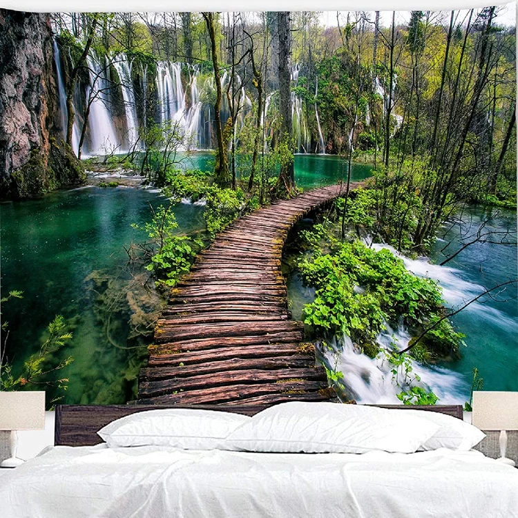 Waterfall - Printed Tapestry