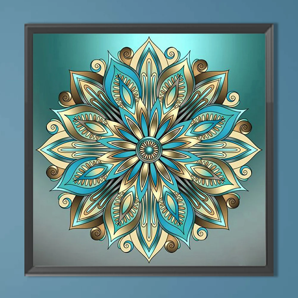 Full Round Diamond Painting 40*40cm - Mandala