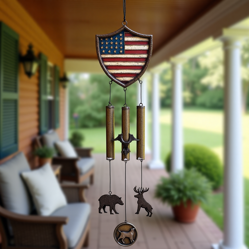 🦅Patriotic Wind Chime - tree - Codlins