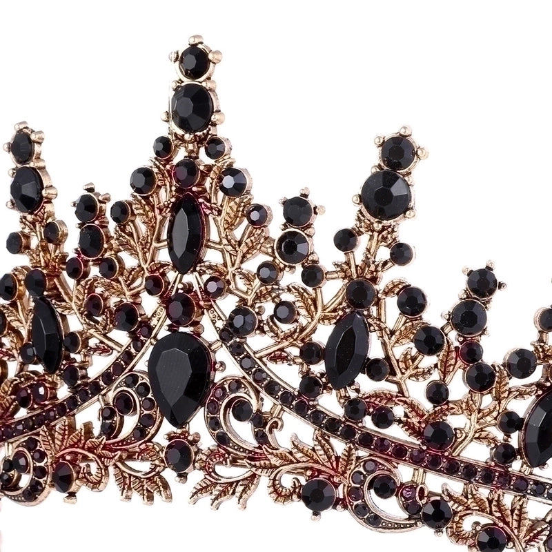 Elegant Shiny Crown Rhinestone Crown