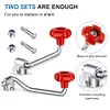 2 Set Universal Trailer Jack Handle Replacement Jack Crank Wind Jack Handle