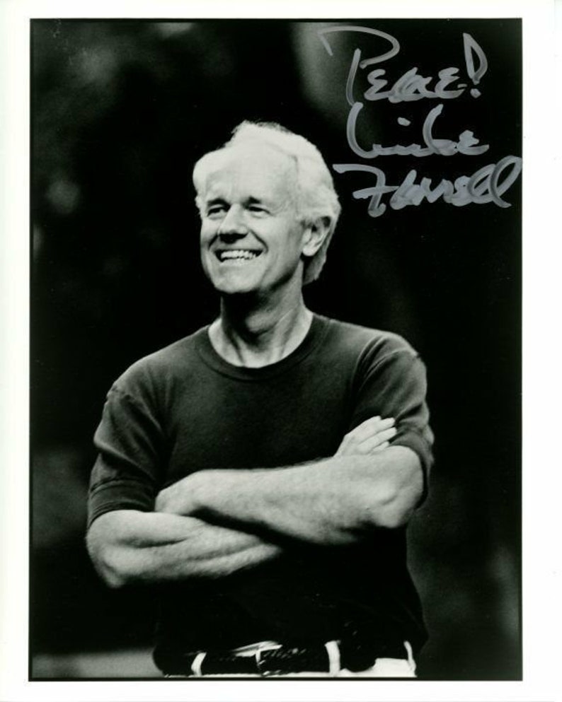 Mike farrell signed autographed Photo Poster painting