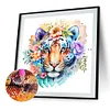Diamond Painting -DIY Round Drill Tiger(40*40 CM)