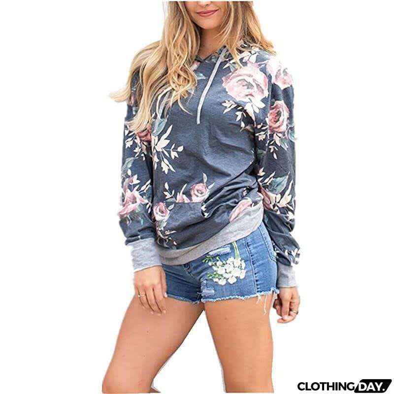 Layla - Baseball Hoodie Sweatshirt