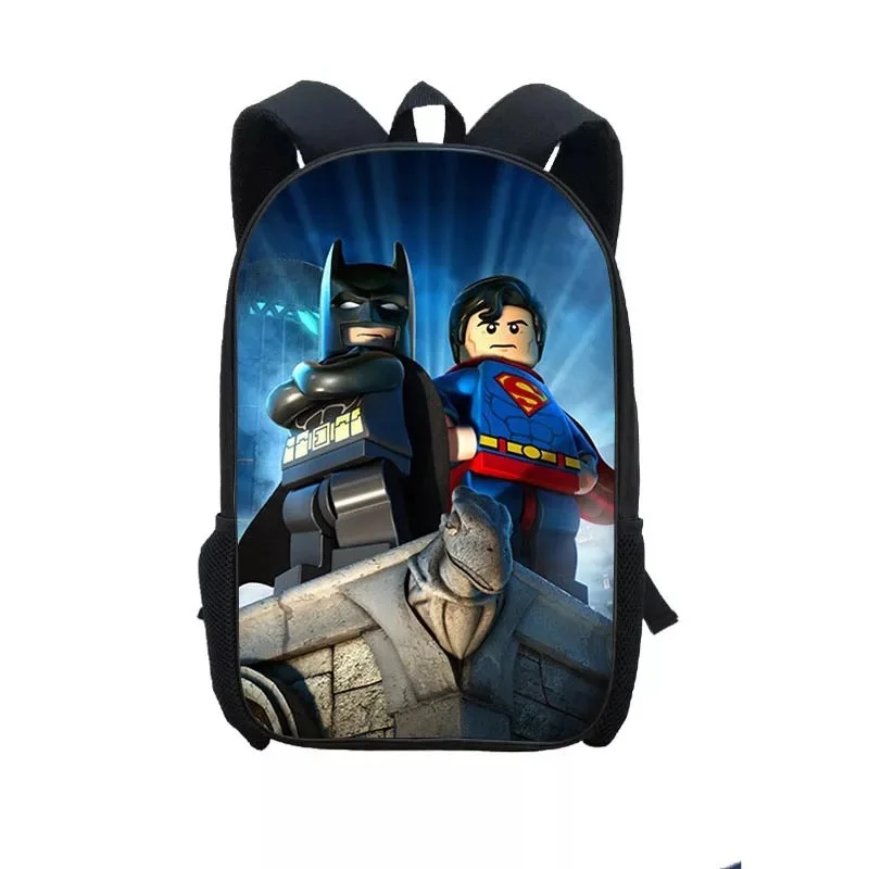 Buzzdaisy The Lego Batman Movie #2 Backpack School Sports Bag