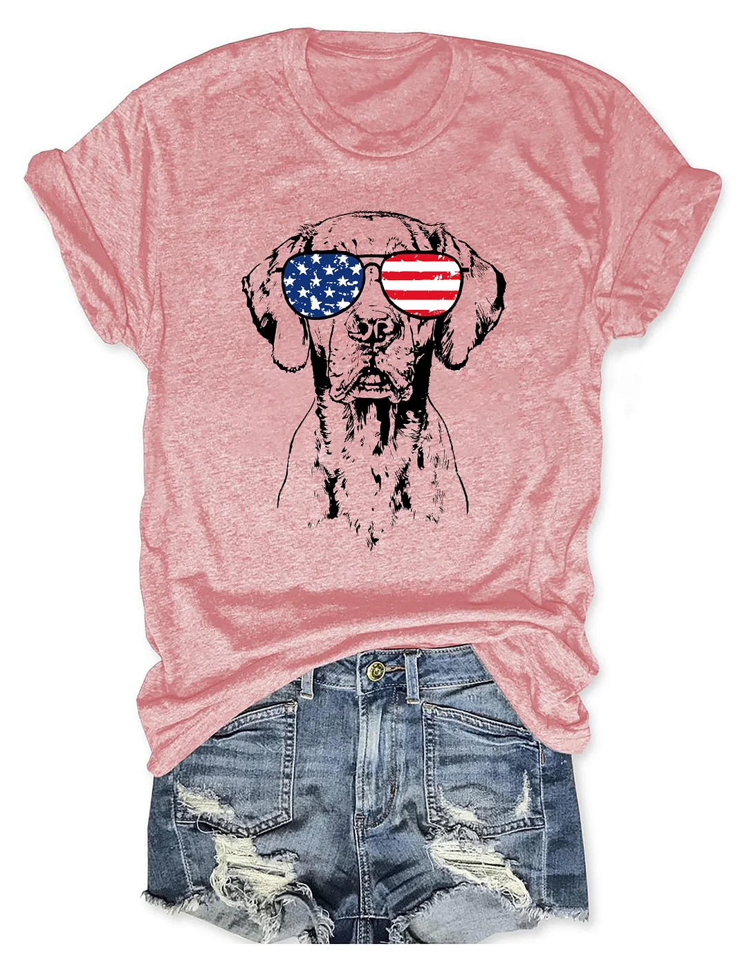 Dog 4th Of July T-shirt