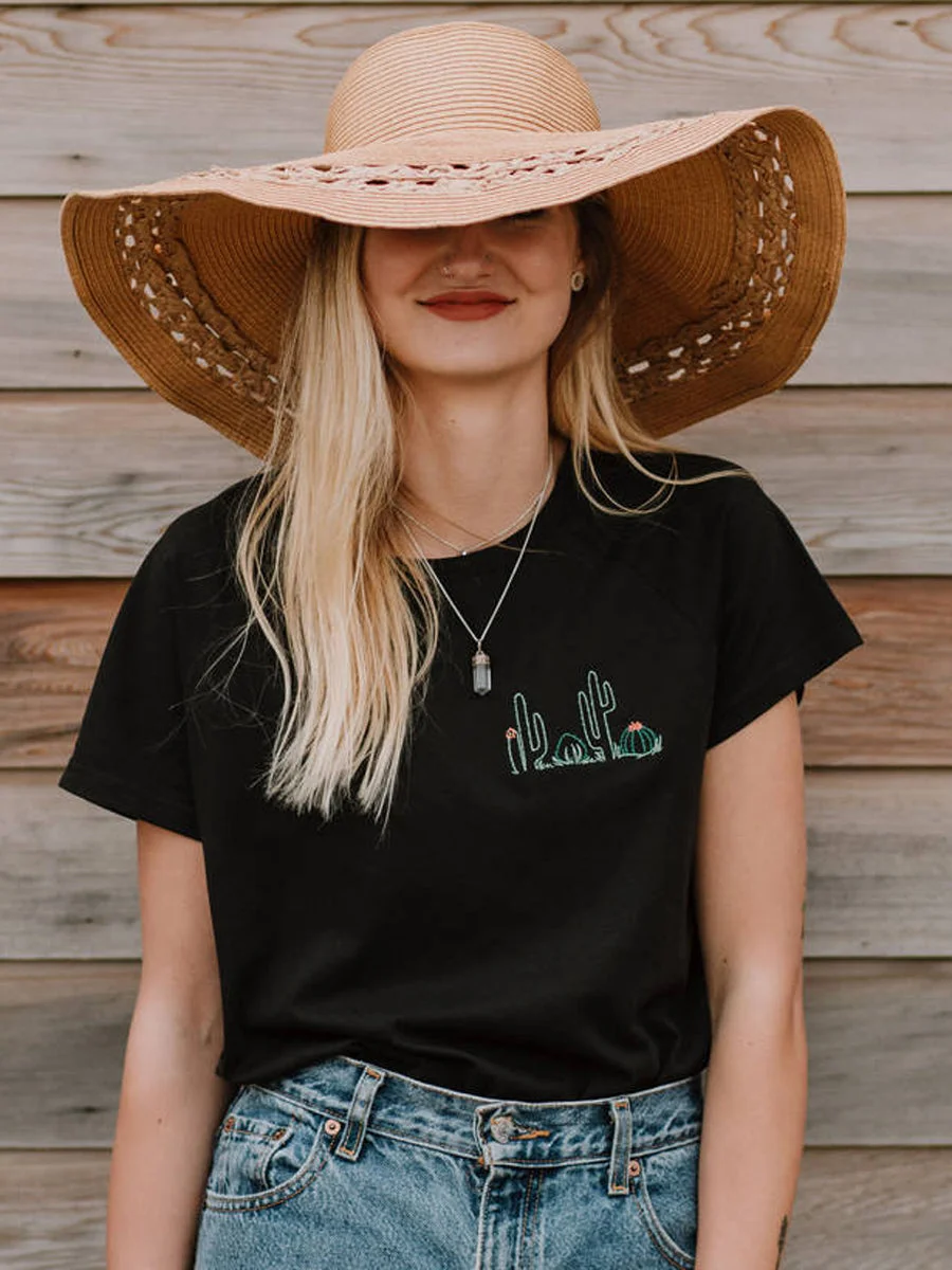 Cactus Printed T-shirt