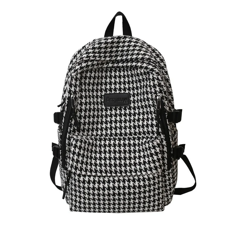 Graduation Gift Big Sale NEW Women's Luxury Fashion Knit Backpack Designer Ladies School Bag Female Large-capacity College Pattern High Quality Backpack LL9