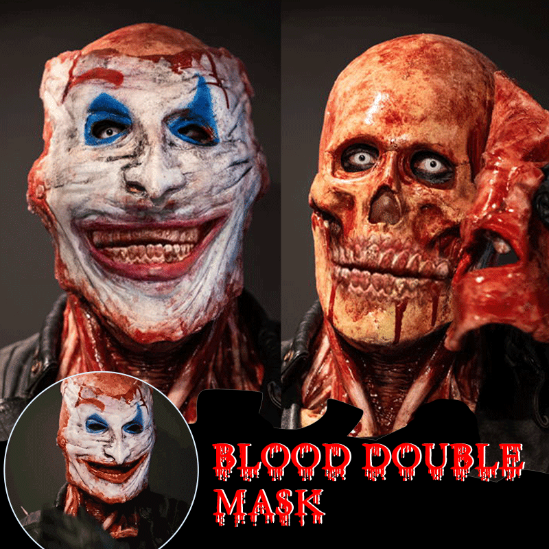 Halloween Double Layer Gory Horror Mask (BUY 2 GET EXTRA 10% OFF & FREE SHIPPING)