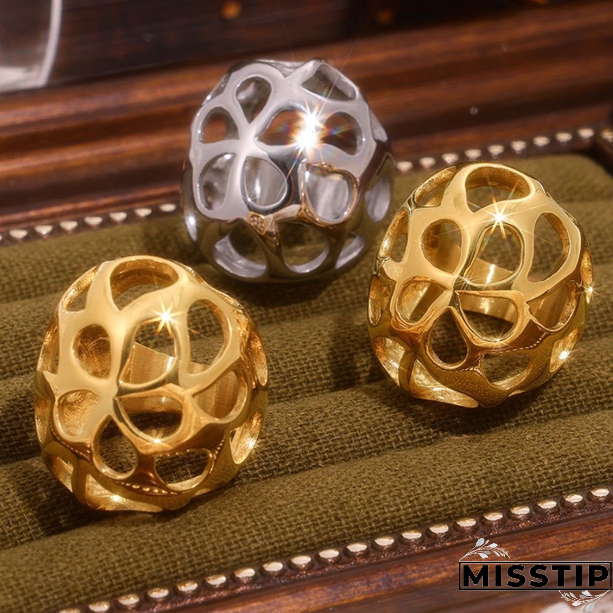 Stainless Steel Cutout Ring