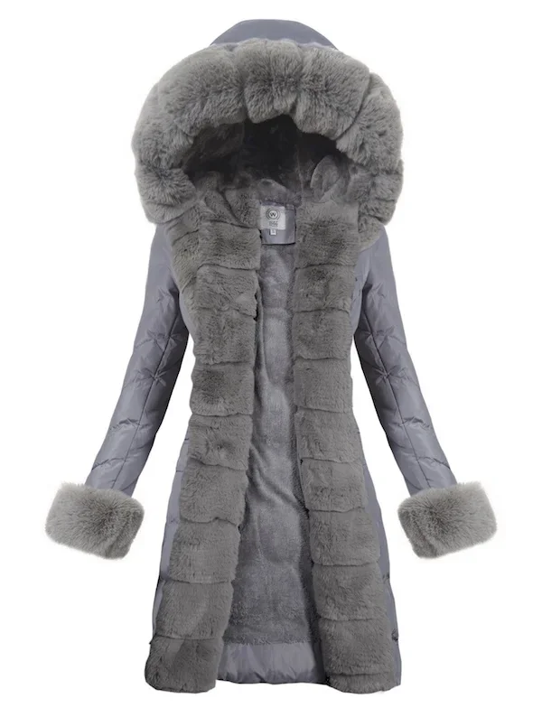 WINTER JACKET NASTASIA gray