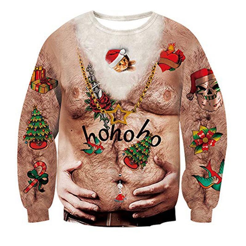 Topless Big belly Ugly Sweatshirt