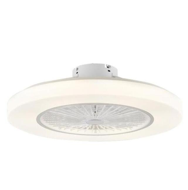 Nordic Ceiling Fan Fans With Lights Remote Control Bedroom Decor Ventilator Lamp 58cm Air Invisible Blades Retractable Silent