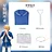 [Wetrose] Oshi no Ko Hoshino Aqua Rubii Arima Kana Kurokawa Akane Ruby Cosplay Costume Sailor Seeraafuku School Uniform Seifuku