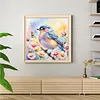 Animal Full 18CT 2 Strands DIY Stamped Cross Stitch Kits for Beginners Adults Home Wall Decor Cross Stitch Art and Crafts Kits 25x25cm