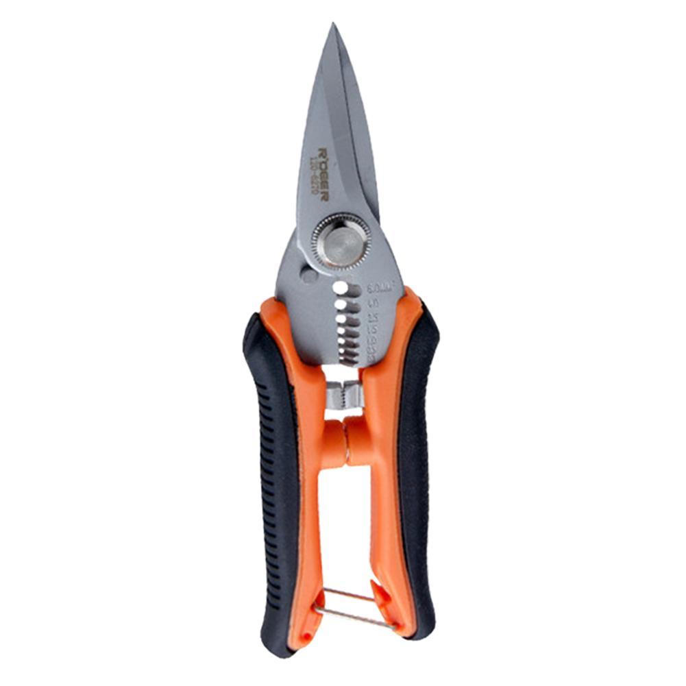 

Multi-function Household Scissors Crimping Pliers Wire Stripper Wire Cutter, 501 Original