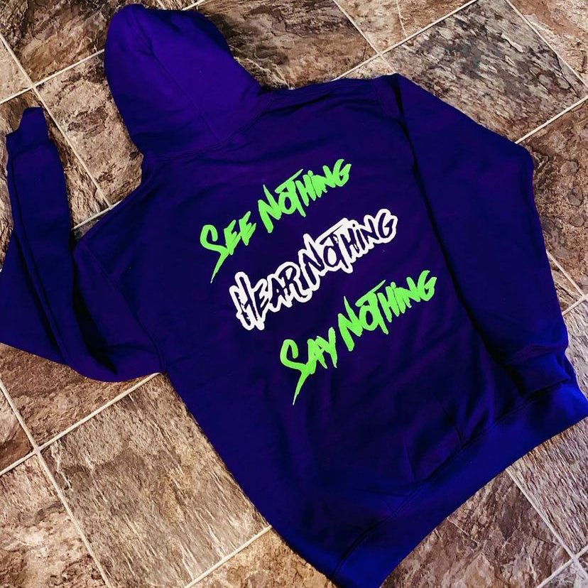 Personalized street print hoodie