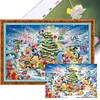 Disney Family-18CT Stamped Cross Stitch 70*50cm(Big Size) tapestrymarket