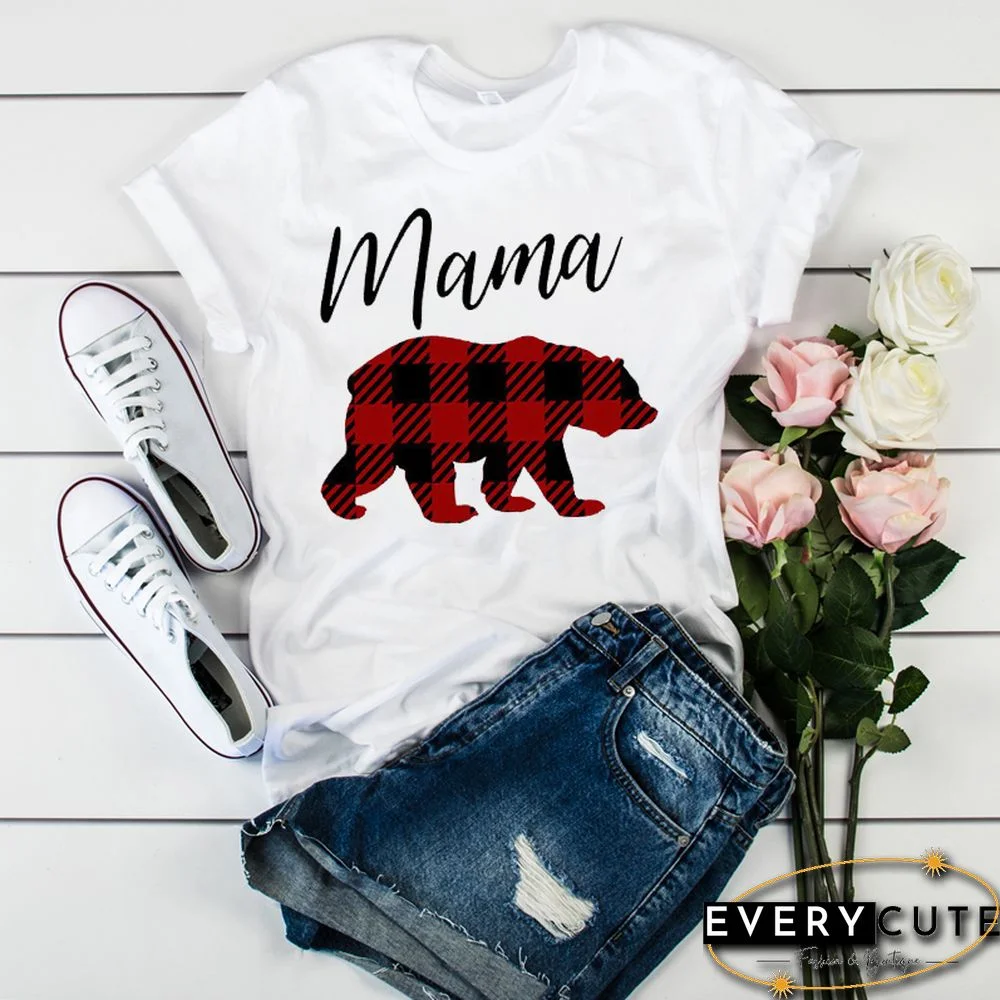 Women Mama Mom Dinosaur Print Mother Clothing Tees Tops Graphic Female Ladies Womens Lady T-Shirt Tumblr T Shirt T-Shirts