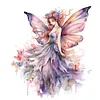 【Clearance Sale】Butterfly Girl-Paint by Numbers Acrylic Paintingg 50*60CM(Watercolor)