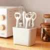 5-Piece Kitchen Tool Set With Storage Stand,Fruit Peeler Combination