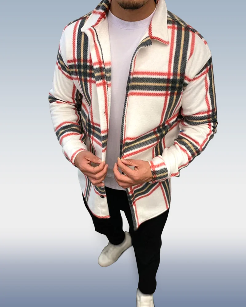 Men's new autumn shirt jacket 006