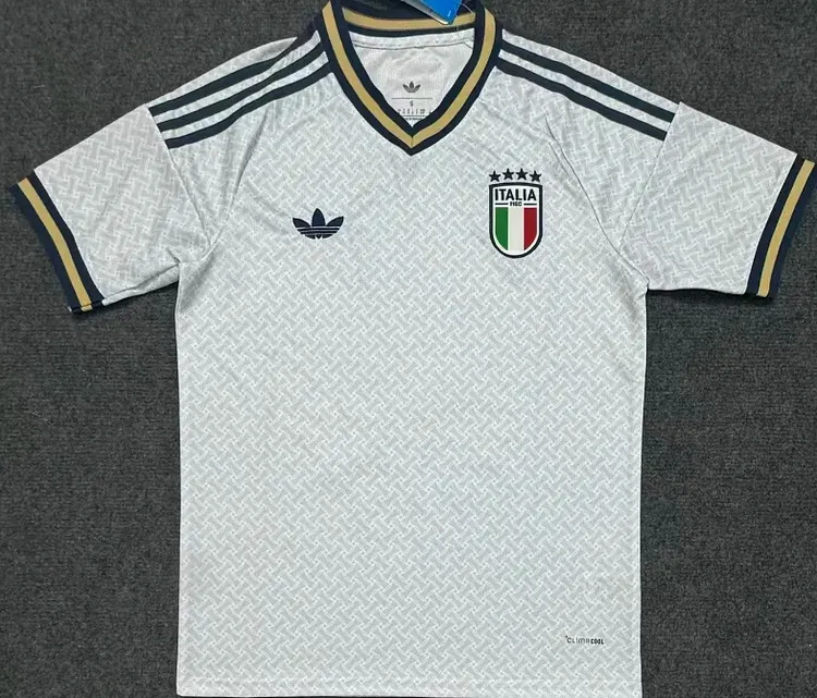 25-26 Italy away fans football jersey 1:1 Thailand quality