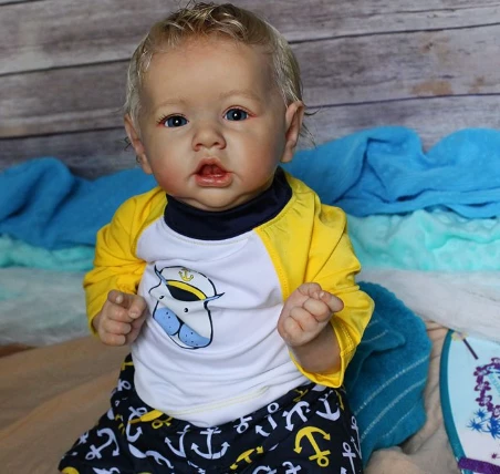 [Heartbeat💖 & Sound🔊] 20" Ruby Reborn Saskia Baby Toddler Doll Boy, Realistic＆Lifelike Newborn Baby Dolls Toy -Creativegiftss® - [product_tag] Creativegiftss®