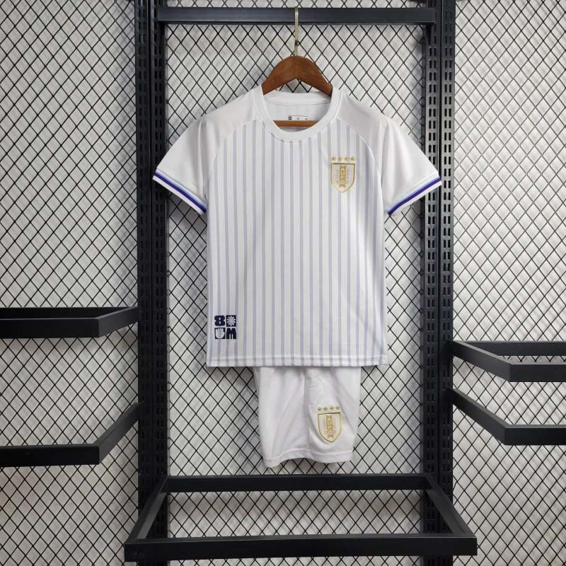 2024 kids Uruguay Away Football Shirt 1:1 Thai Quality
