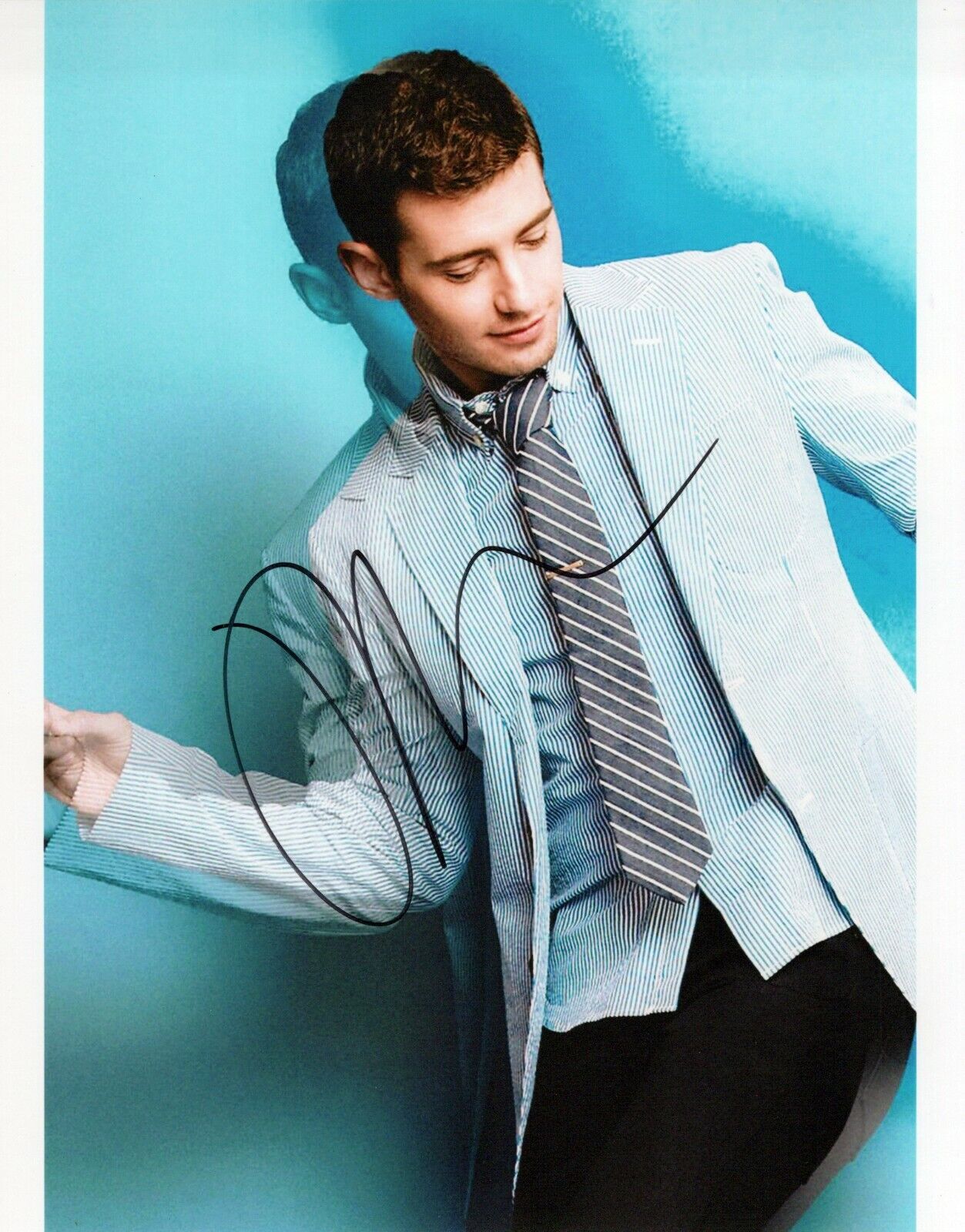 Julian Morris head shot autographed Photo Poster painting signed 8x10 #1