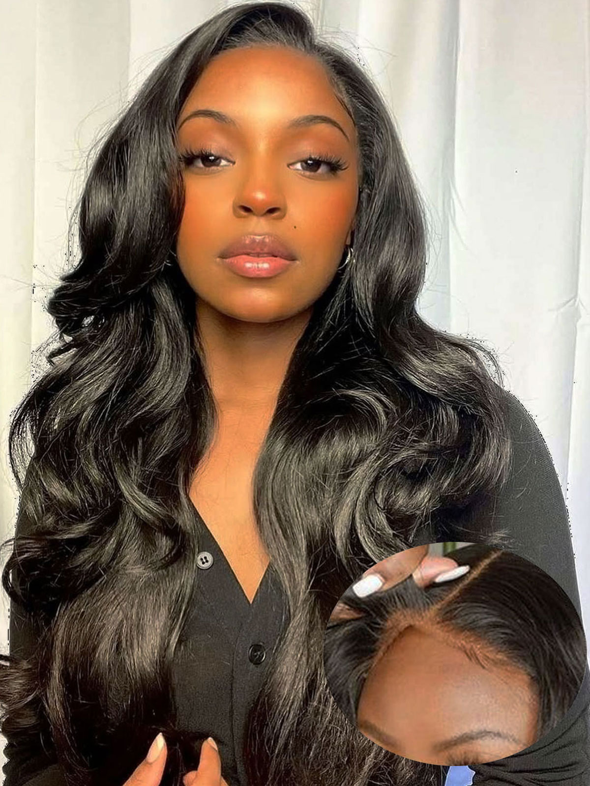 Pre Bleached Knots 13x6 Wavy Glueless Lace Wig | HD Lace & Transparent Lace | 200% & 250% Density | Boruihair 100% Human Hair